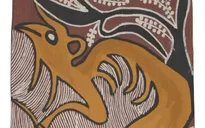 Triển lãm tranh vỏ cây truyền thống tại Australia