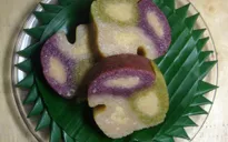 Món ngon ngày Tết: Bánh tét ba màu
