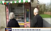 Anh: Máy bán hàng tự động cải thiện cuộc sống làng quê