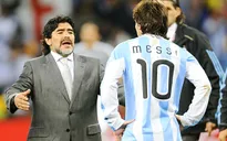 Huyền thoại Maradona động viên Messi trước trận chung kết World Cup