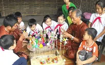 Lễ dựng cây nêu và cúng ông Táo tại Bảo tàng Dân tộc học