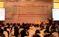 Hôm nay (14/3), công bố chỉ số cạnh tranh cấp tỉnh PCI