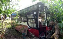 Xe khách tông nhau, 2 người tử vong tại chỗ