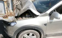 TNGT liên hoàn trên cầu Thanh Trì