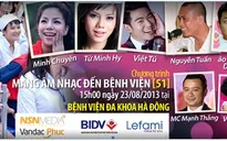 Mang âm nhạc đến Bệnh viện Đa Khoa Hà Đông