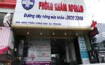 Phòng khám bị thanh tra đột xuất, bác sỹ Trung Quốc chạy thoát thân