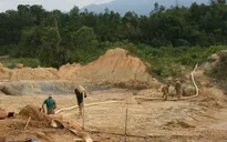 Sập hầm vàng, hai người chết