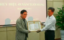 Đài THVN trao tặng Huy hiệu 40 năm tuổi Đảng đợt 7/11/2013