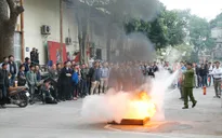 Tập huấn nghiệp vụ phòng cháy, chữa cháy năm 2013