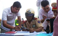 Vướng mắc trong xử phạt “nguội” người vi phạm giao thông