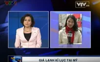 VIDEO: Giá lạnh kỷ lục làm tê liệt sinh hoạt người dân Mỹ