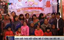 Đám cưới theo nếp sống mới ở vùng cao Bắc Hà