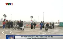 Từ 1/3, mở rộng việc cấp bằng lái xe mô tô phân khối lớn hạng A2