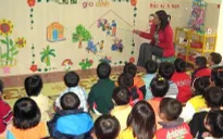Cho phép thí điểm dạy ngoại ngữ ở mầm non