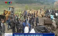 Trung Quốc: 22 thợ mỏ mắc kẹt bên trong mỏ than ngập nước