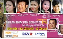 Dàn sao mang âm nhạc đến bệnh viện Y học Cổ truyền