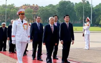 Lãnh đạo Đảng, Nhà nước viếng Chủ tịch Hồ Chí Minh