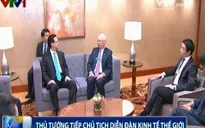 Thủ tướng tiếp Chủ tịch Diễn đàn Kinh tế Thế giới