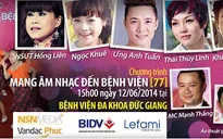 “Mang âm nhạc đến bệnh viện” hưởng ứng Tháng hành động vì trẻ em