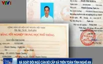 UBND tỉnh Nghệ An rà soát bằng cấp của 40.000 cán bộ, công chức