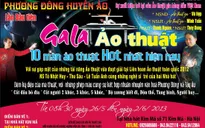 Gala ảo thuật "Phương Đông huyền ảo" cho các bé