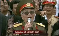 Đọng lại những thước phim màu xúc động về Đại tướng Võ Nguyên Giáp