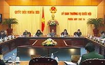 UBTVQH sẽ thông qua Nghị quyết hướng dẫn lấy phiếu tín nhiệm