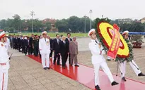 Lãnh đạo Đảng, Nhà nước viếng Lăng Chủ tịch Hồ Chí Minh