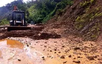 Quốc lộ 14B qua Quảng Nam vẫn ách tắc