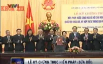 Lễ ký chứng thực Hiến pháp sửa đổi (VIDEO)