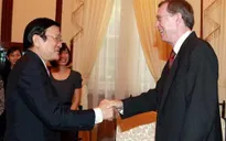 Chủ tịch nước Trương Tấn Sang tiếp Đại sứ Na Uy chào từ biệt