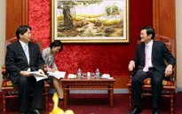 Chủ tịch nước tiếp Bộ trưởng Nông lâm Ngư nghiệp Nhật Bản