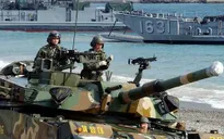 Mỹ - Hàn tập trận chung trên biển Hoàng Hải