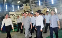 Đồng chí Lê Hồng Anh làm việc tại Quảng Nam