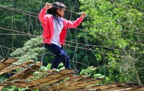 Hiểm họa từ những chiếc cầu treo mục nát ở Quảng Ngãi