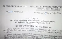 Bộ GD-ĐT chính thức công bố phương án kỳ thi chung 2015