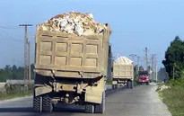 Tăng mức phạt xe quá tải từ 1/1/2015
