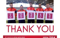 Arsenal đạt mốc 5 triệu fan trên Twitter đầu tiên tại Premier League