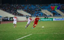 Huy Hùng ấn định thắng lợi 3-0 trước ĐT Lào