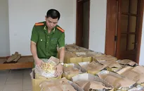 Quảng Trị: Tiêu hủy gần 1,5 tấn hàng hóa không rõ nguồn gốc