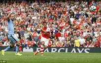 Arsenal 2-2 Man City: Rượt đuổi ngoạn mục