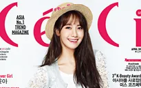 Yoona (SNSD) khoe sắc trên bìa tạp chí