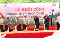 Quảng Bình: Khởi công dự án điện năng lượng mặt trời