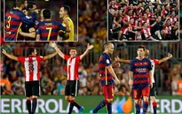 Thua “vỡ mặt” Athletic Bilbao, Barcelona tan mộng ăn 6