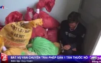 Bắt vụ vận chuyển gần 1 tấn thuốc nổ ra đảo Lý Sơn