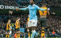 Bony nổ súng, Man City thắng dễ Hull City vào bán kết Cúp Liên đoàn