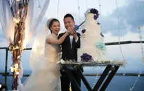 Chuẩn bị chu đáo trong ngày cưới ở biển