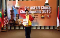 Anh Khôi vô địch cờ vua Đông Nam Á ở tuổi 13