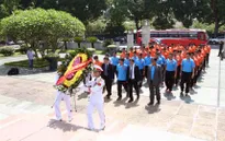 ĐTQG và U23 Việt Nam dâng hương tưởng niệm các anh hùng liệt sỹ