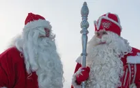 Thú vị ông già Noel Nga và Phần Lan giao lưu cuối năm